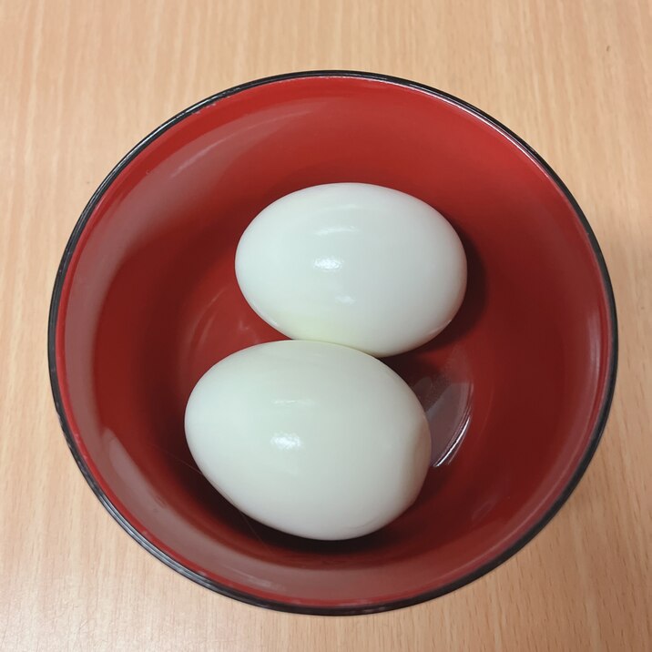 つやつやゆで卵の作り方